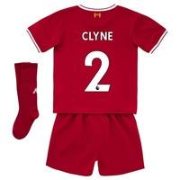 liverpool home infant kit 2017 18 with clyne 2 printing red