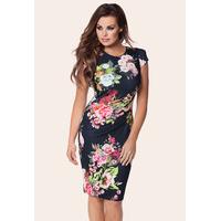 lipstick boutique jessica wright eden black floral dress