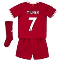 Liverpool Home Infant Kit 2017-18 with Milner 7 printing, Red