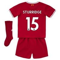 Liverpool Home Infant Kit 2017-18 with Sturridge 15 printing, Red