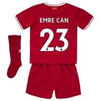 Liverpool Home Infant Kit 2017-18 with Emre Can 23 printing, Red