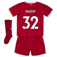 Liverpool Home Infant Kit 2017-18 with Matip 32 printing, Red