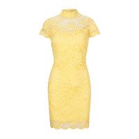 Lipstick Boutique Jessica Wright Kendall Lace Bodycon Dress In Lemon