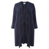 live unlimited navy blue tencel jacket navy