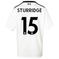 Liverpool Away Shirt 2017-18 - Kids with Sturridge 15 printing, Black