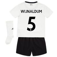 liverpool away infant kit 2017 18 with wijnaldum 5 printing black