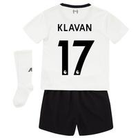 liverpool away infant kit 2017 18 with klavan 17 printing black