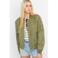 Light Before Dark Bomber Jacket, GREEN