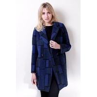 Liquorish Blue Brick Coat