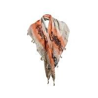 Liquorish Colourful Print Tassel Scarf