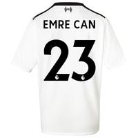 Liverpool Away Shirt 2017-18 - Kids with Emre Can 23 printing, Black