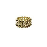 liquorish gold stud bracelet