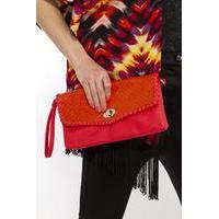 liquorish coral structure panel clutch