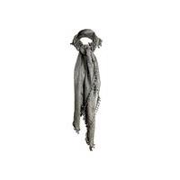 Liquorish Grey Tassel Scarf