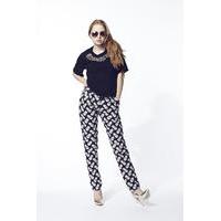 Liquorish Pineapple Print Trousers