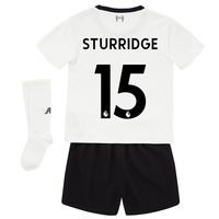 Liverpool Away Infant Kit 2017-18 with Sturridge 15 printing, Black