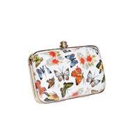 Liquorish Butterfly Ceramic Clutch Bag