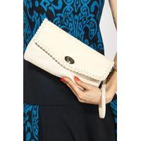 Liquorish White Structure Panel Clutch