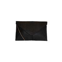 liquorish snake print oversized envelope clutch