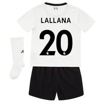 Liverpool Away Infant Kit 2017-18 with Lallana 20 printing, Black