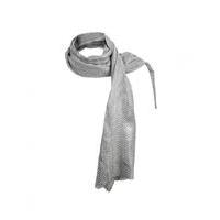 Liquorish Silver Shimmery Scarf