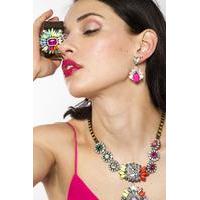 Liquorish Rhinestone Drop Earrings