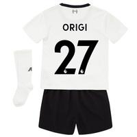 liverpool away infant kit 2017 18 with origi 27 printing black