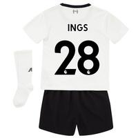 Liverpool Away Infant Kit 2017-18 with Ings 28 printing, Black