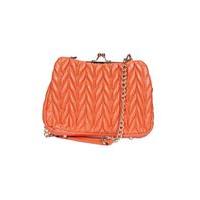 liquorish orange quilted bag