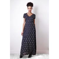 Liquorish Geometric Maxi Dress