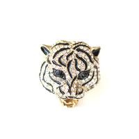 Liquorish Gem Tiger Ring