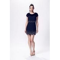 liquorish night sky evening dress