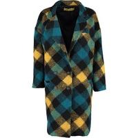 Liquorish Multicolour Tartan Coat