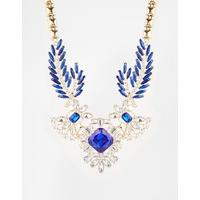 liquorish jewelled statement necklace