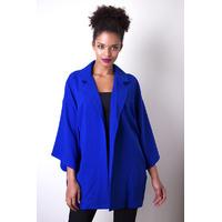 Liquorish Royal Blue Blazer Kimono