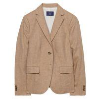 Linen Blazer - Dark Khaki