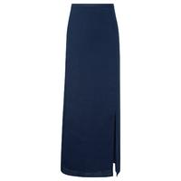 Linen Maxi Skirt (French Navy / 16)