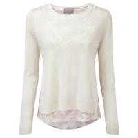 Linen Silk Double Layer Sweater Linen (Linen White / 10)