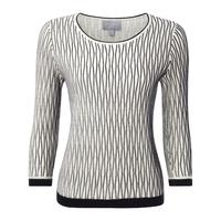 linen silk textured sweater linen whiteblack 08