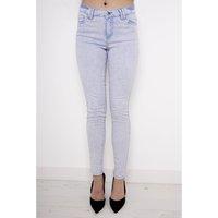 light blue acid wash skinny jeans