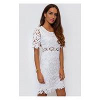 Liana Crochet Shift Dress