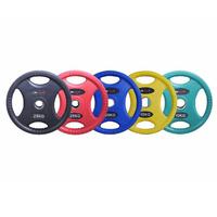 LifeMaxx LMX86C Rubber Coated Olympic Discs