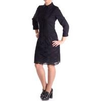 liu jo f66141t9039 dress womens dresses in black