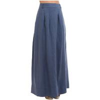 Linit Long skirt AGLIA women\'s Skirt in blue