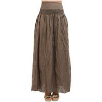 Linit Long skirt CANTATA women\'s Skirt in grey