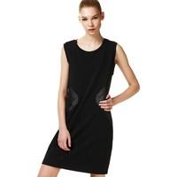 liu jo t17133j7910 dress women womens long dress in black