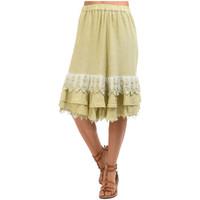 Linit Skirt DANIELLA women\'s Skirt in BEIGE