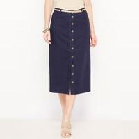 Linen Maxi Skirt