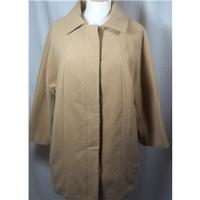 Limited Collection Camel Jacket - 3/4 Length Sleeves -Size 14