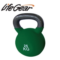 LifeGear 25kg Cast Iron Kettlebell